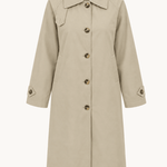 Klassisk Trenchcoat - Beige - ByStenholt.dk