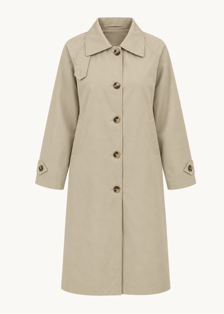 Klassisk Trenchcoat - Beige - ByStenholt.dk