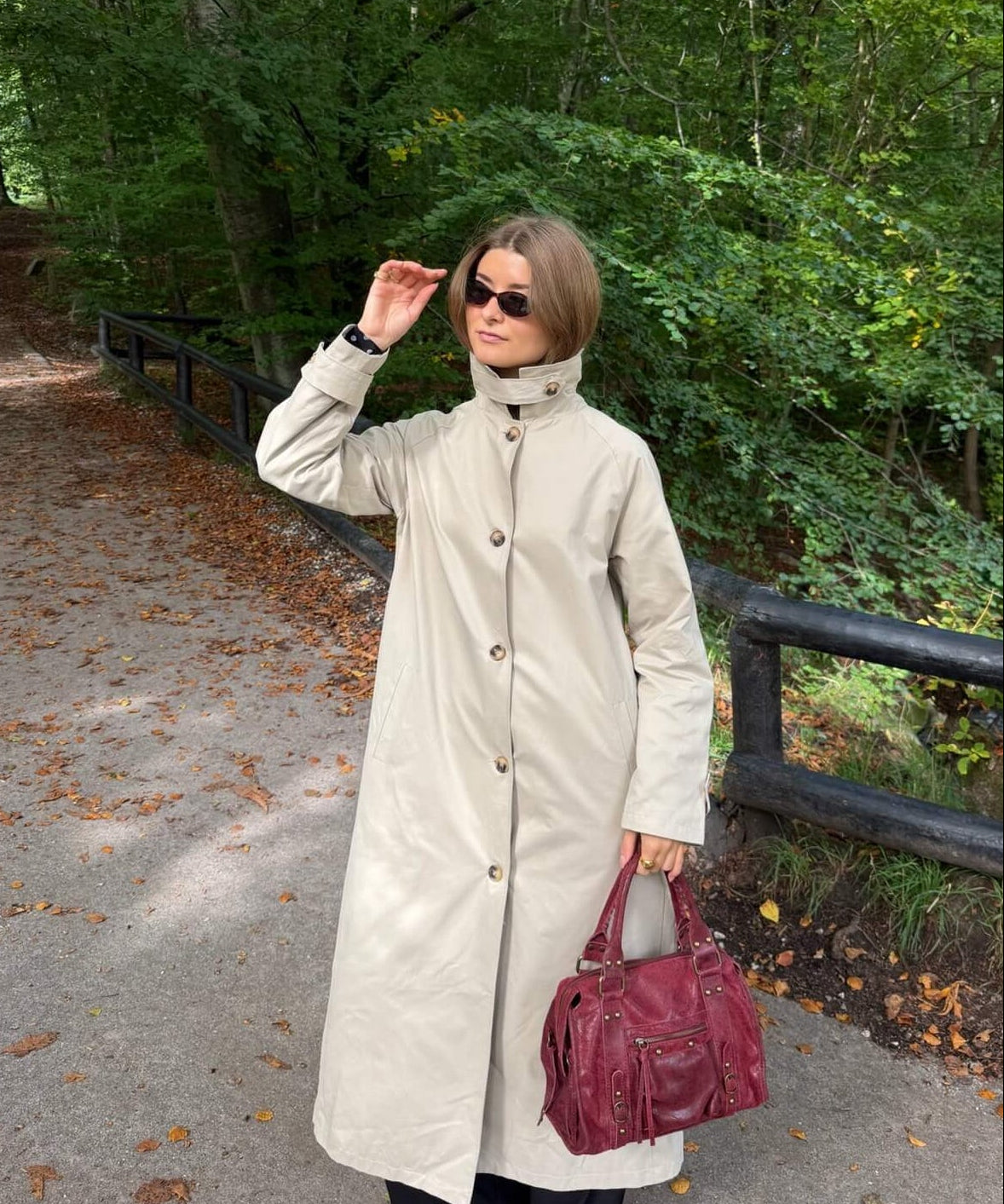 Klassisk Trenchcoat - Beige - ByStenholt.dk
