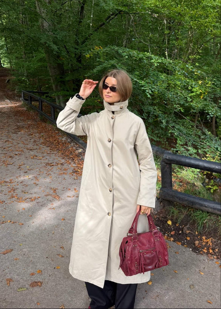 Klassisk Trenchcoat - Beige - ByStenholt.dk