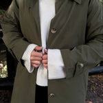 Klassisk Trenchcoat - Khaki - ByStenholt.dk