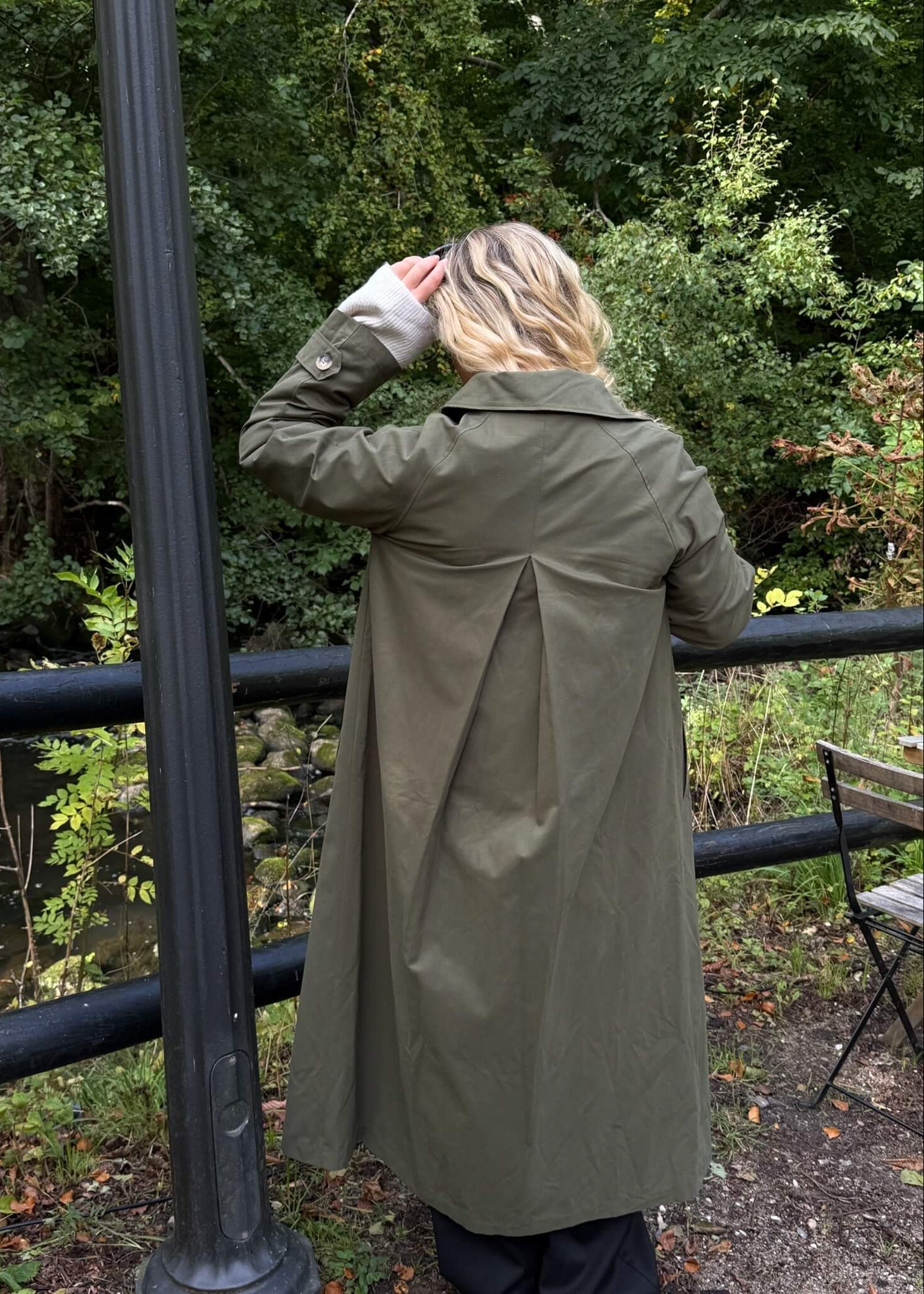 Klassisk Trenchcoat - Khaki - ByStenholt.dk
