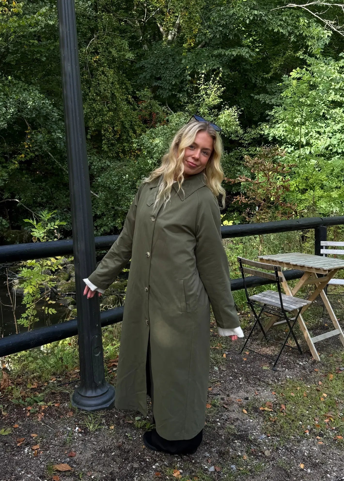 Klassisk Trenchcoat - Khaki - ByStenholt.dk