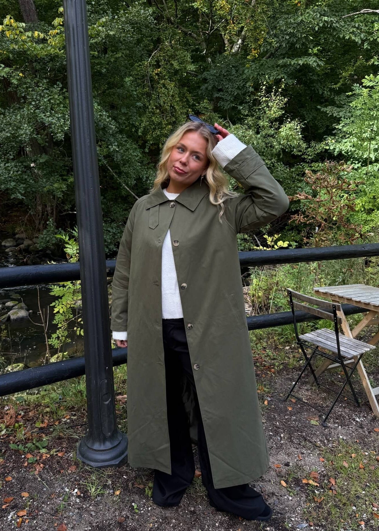 Klassisk Trenchcoat - Khaki - ByStenholt.dk