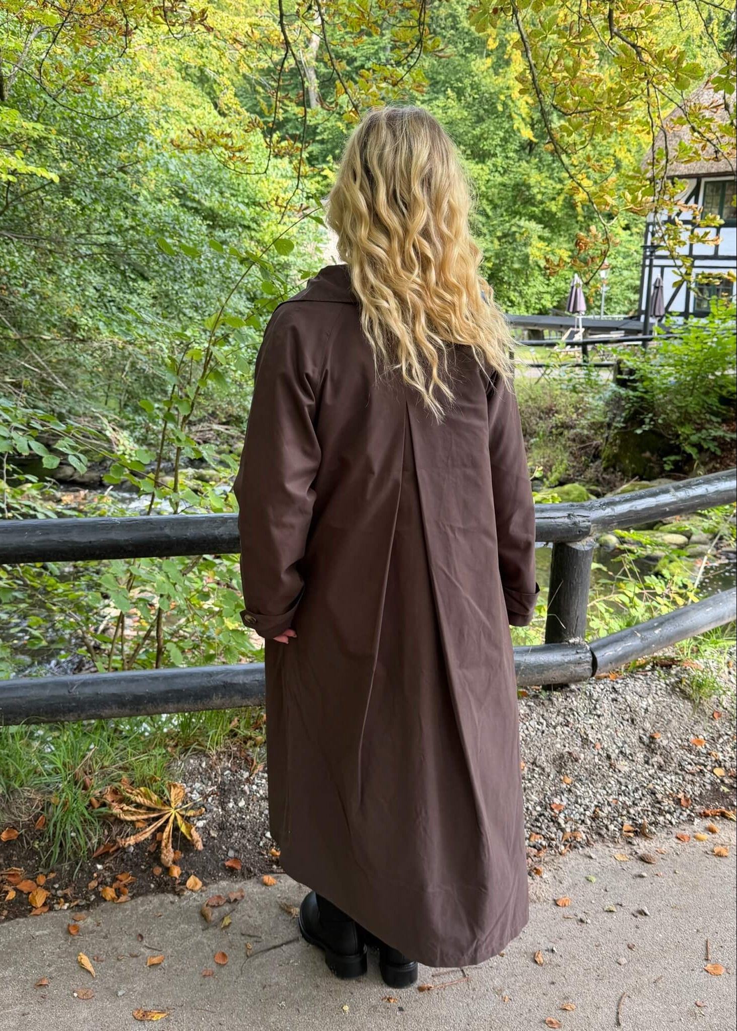 Klassisk Trenchcoat - Mørkebrun - ByStenholt.dk