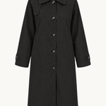 Klassisk Trenchcoat - Sort - ByStenholt.dk