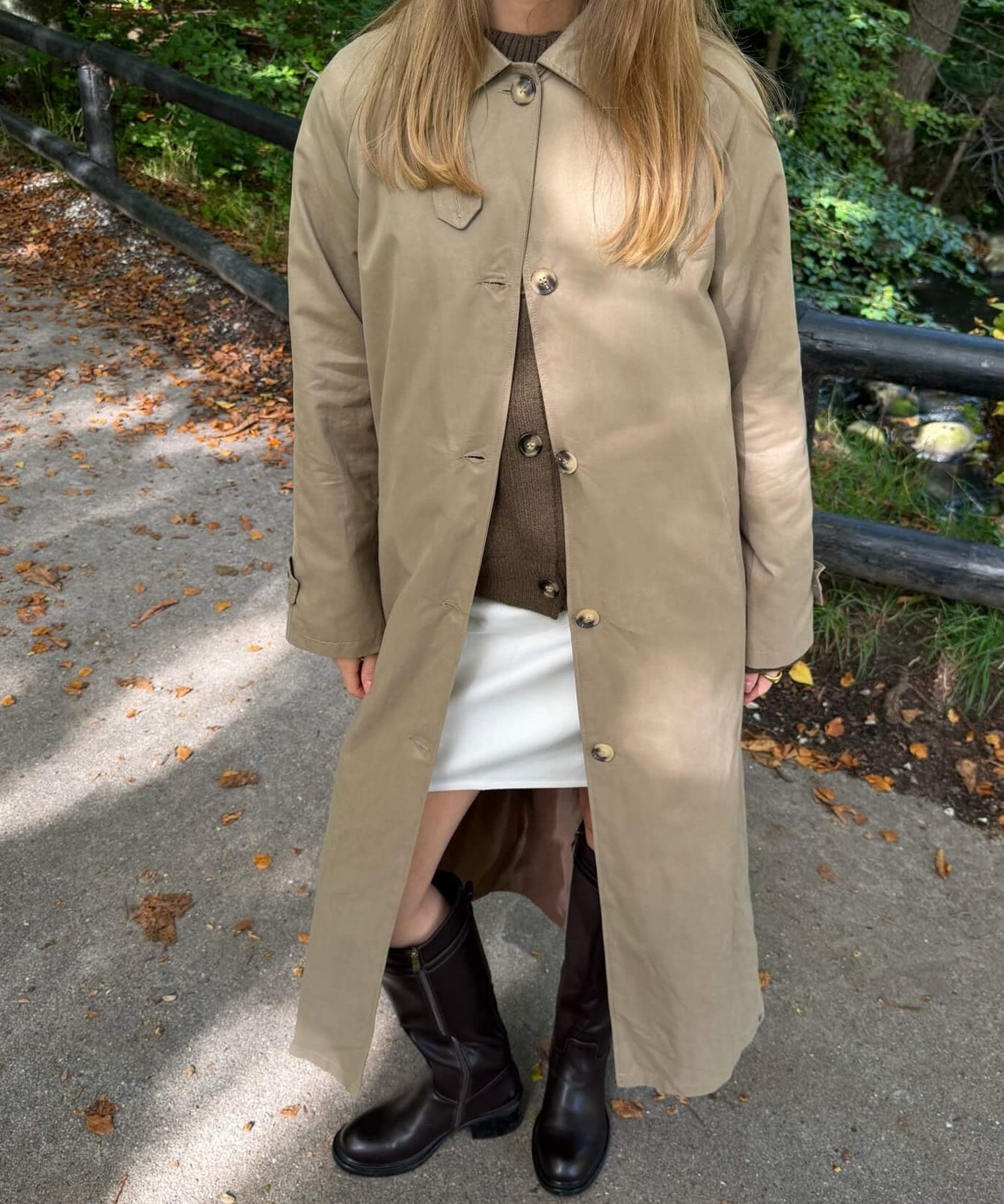 Klassisk Trenchcoat - Taupe - ByStenholt.dk