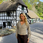 Leonora Fitted Cardigan - Taupe - ByStenholt.dk