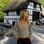 Leonora Fitted Cardigan - Taupe - ByStenholt.dk