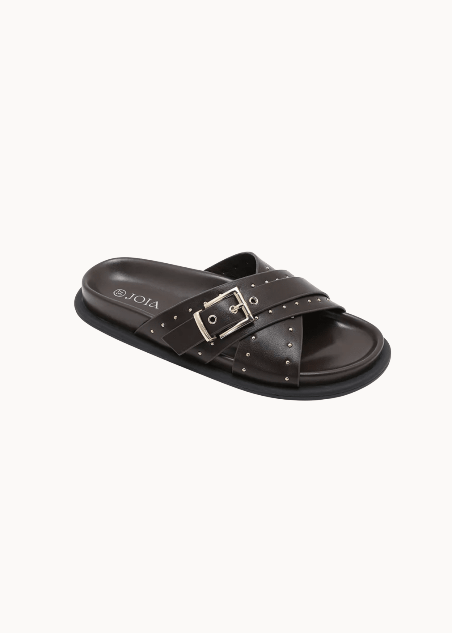 Liv Nitte Sandal - Mørkebrun - ByStenholt.dk