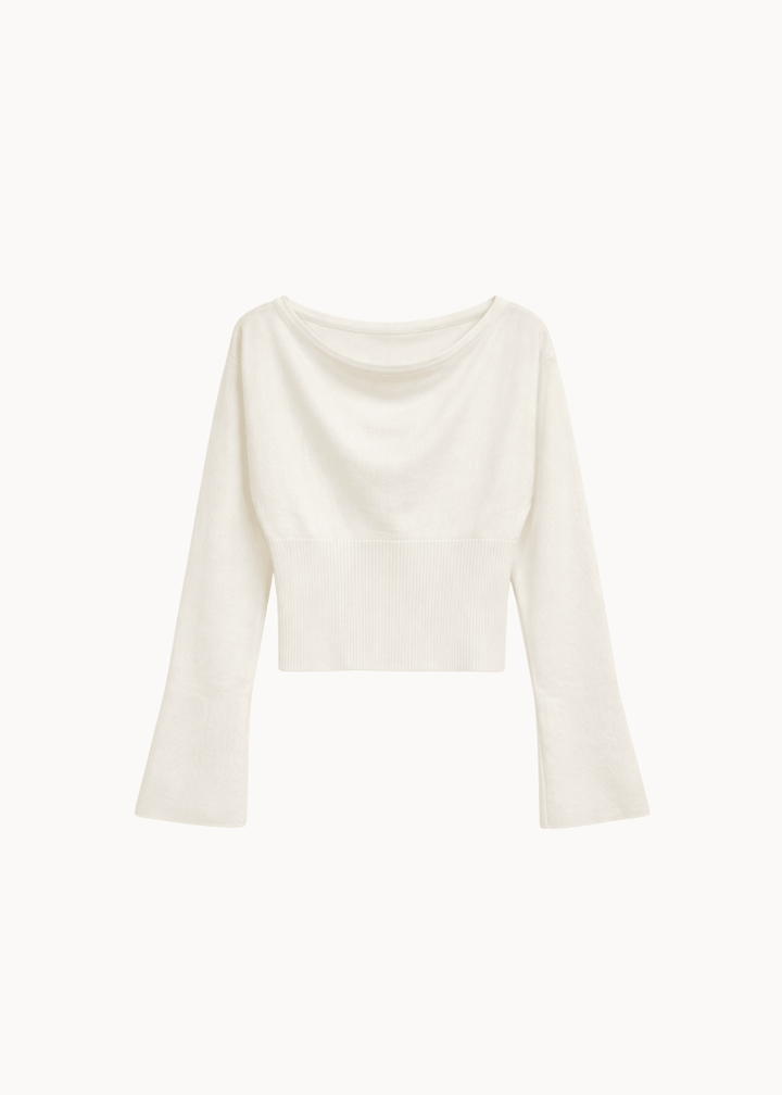 Liva Fitted Strik - Beige - ByStenholt.dk