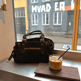 London Ruskind Taske - Mørkebrun - ByStenholt.dk