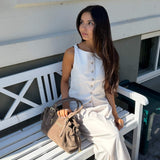 London Suede Bag - Taupe