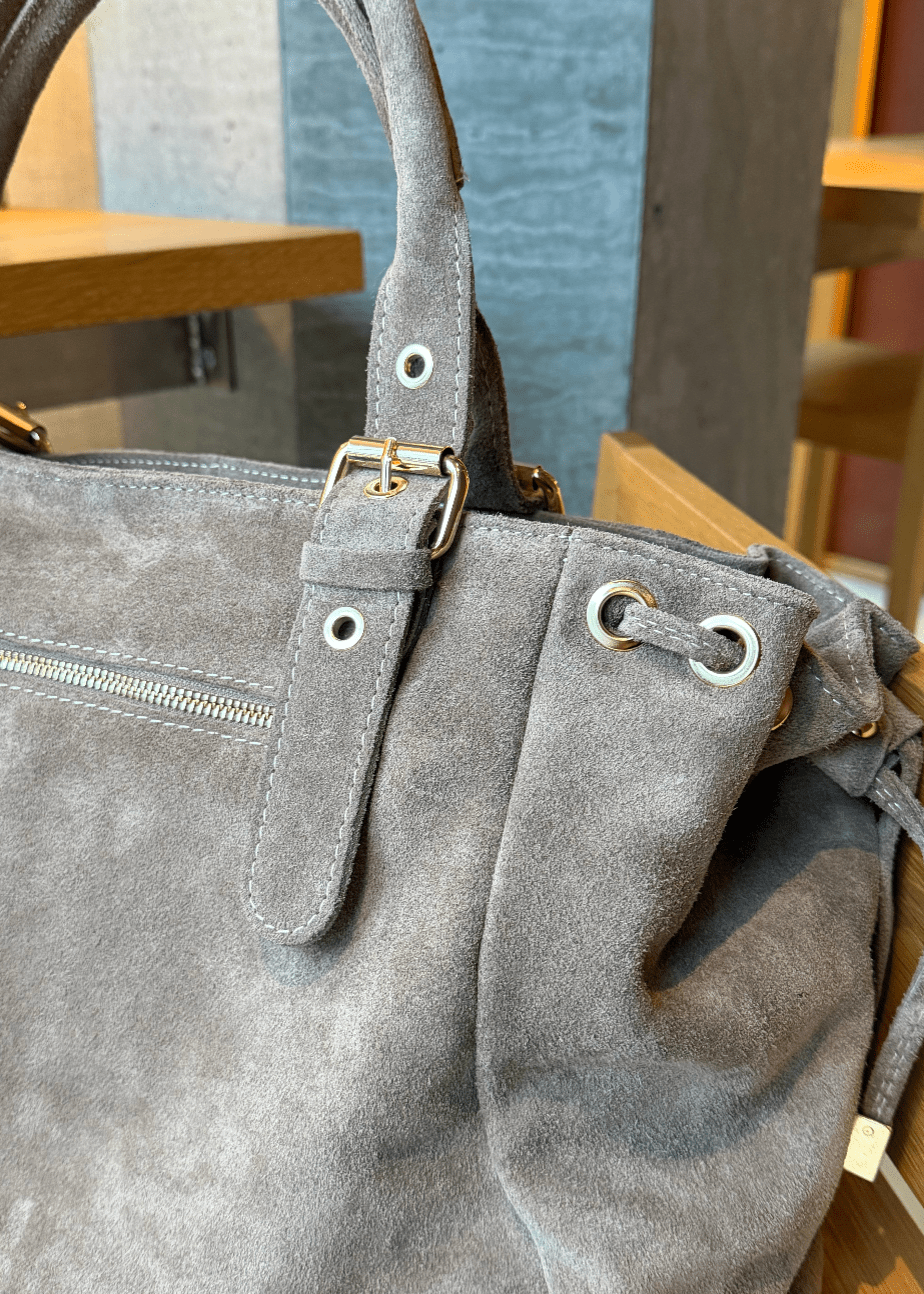 London Ruskind Taske - Taupe - ByStenholt.dk