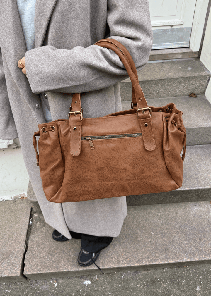 London Taske - Camel - ByStenholt.dk