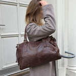 London Taske - Mørkebrun - ByStenholt.dk