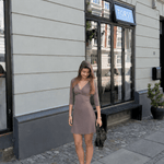 Maebe Kjole - Taupe - ByStenholt.dk