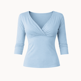 Maebe Top - Lyseblå