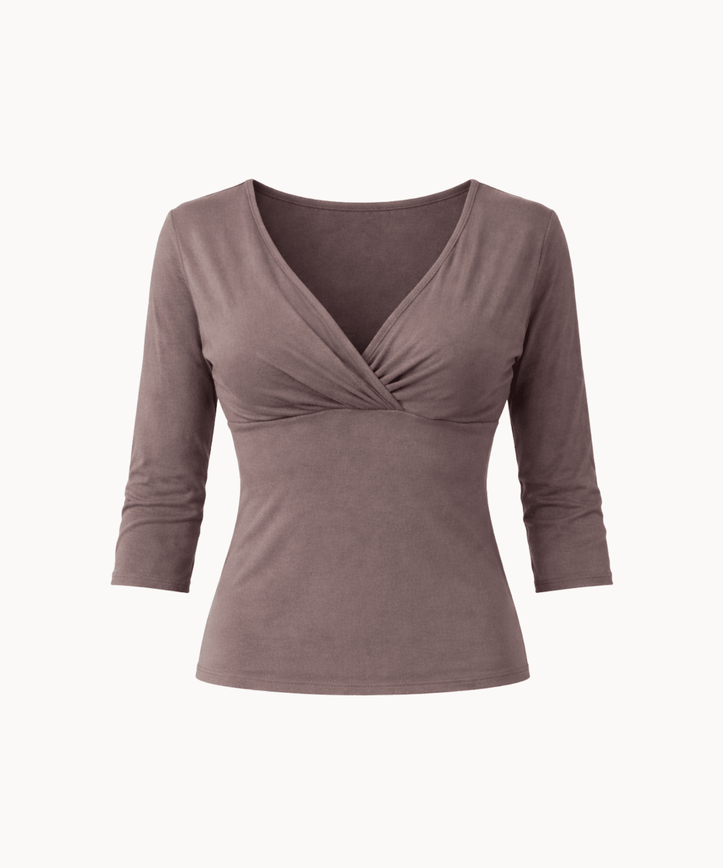 Maebe Top - Taupe - ByStenholt.dk