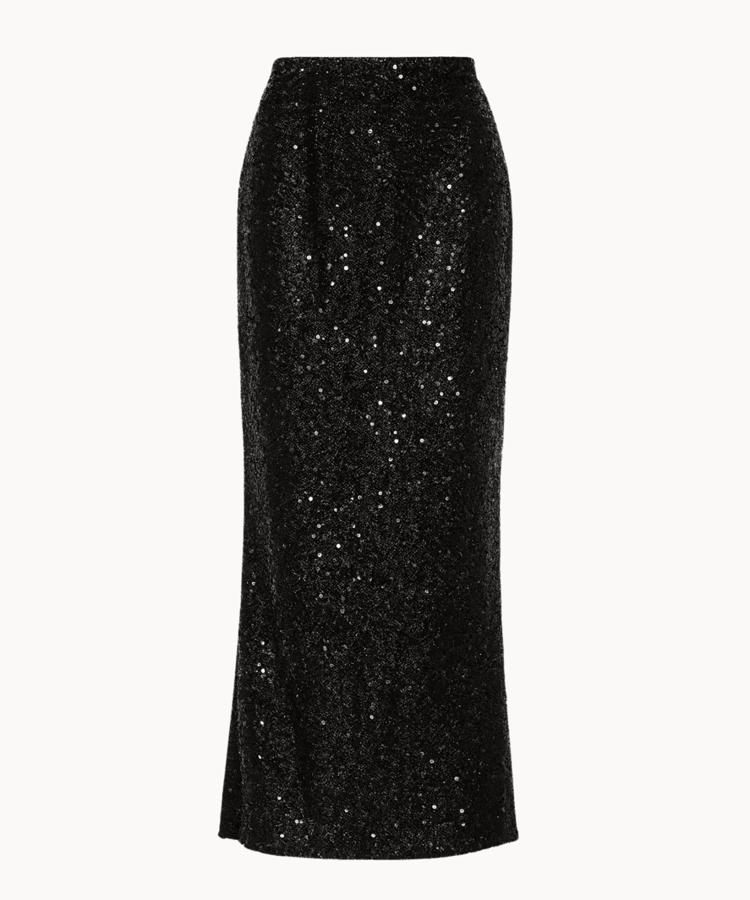 Maxi Paillet Nederdel - Sort - ByStenholt.dk