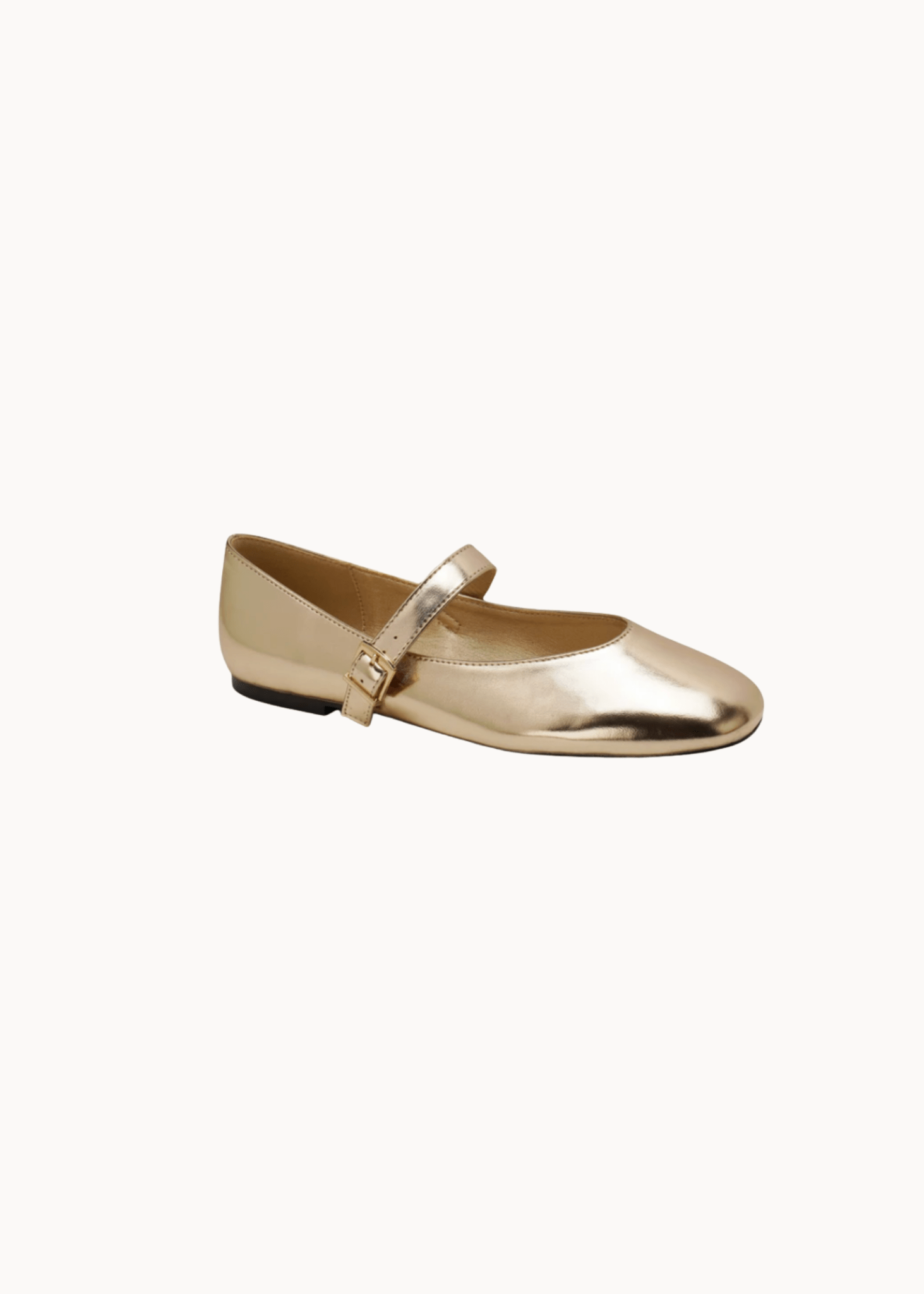 Metallic Ballerina - Guld - ByStenholt.dk