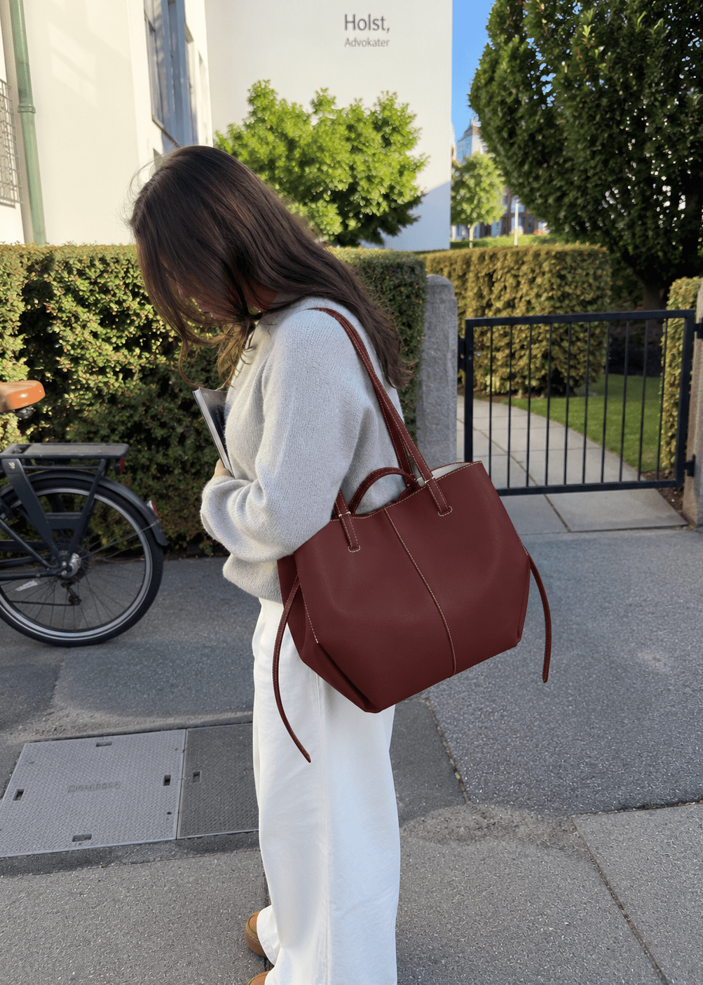 Mila Taske - Bordeaux - ByStenholt.dk