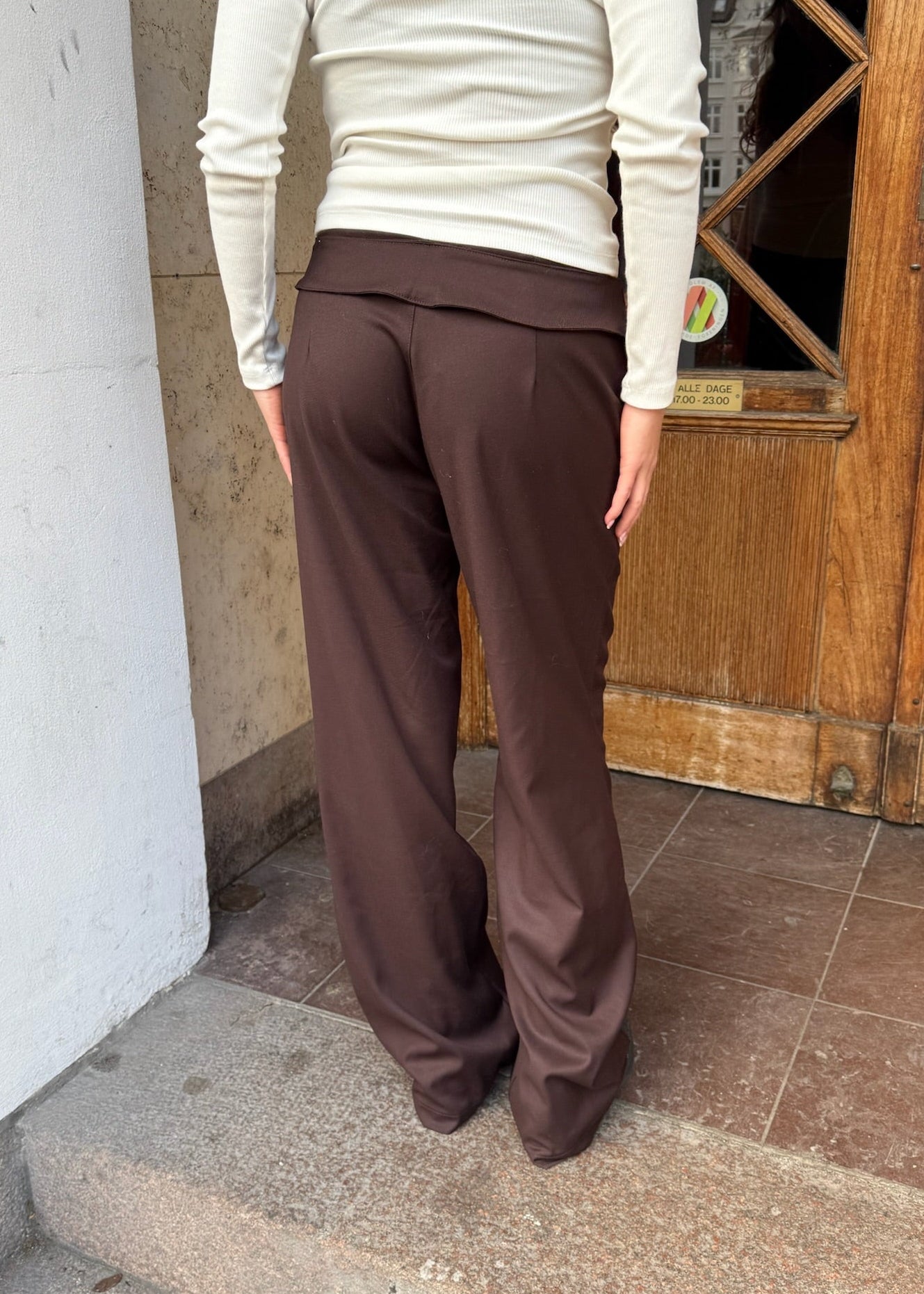 Milu Bukser med Bindebælte - Chokolade brun - ByStenholt.dk