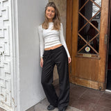 Milu Bukser med Bindebælte - Sort - ByStenholt.dk