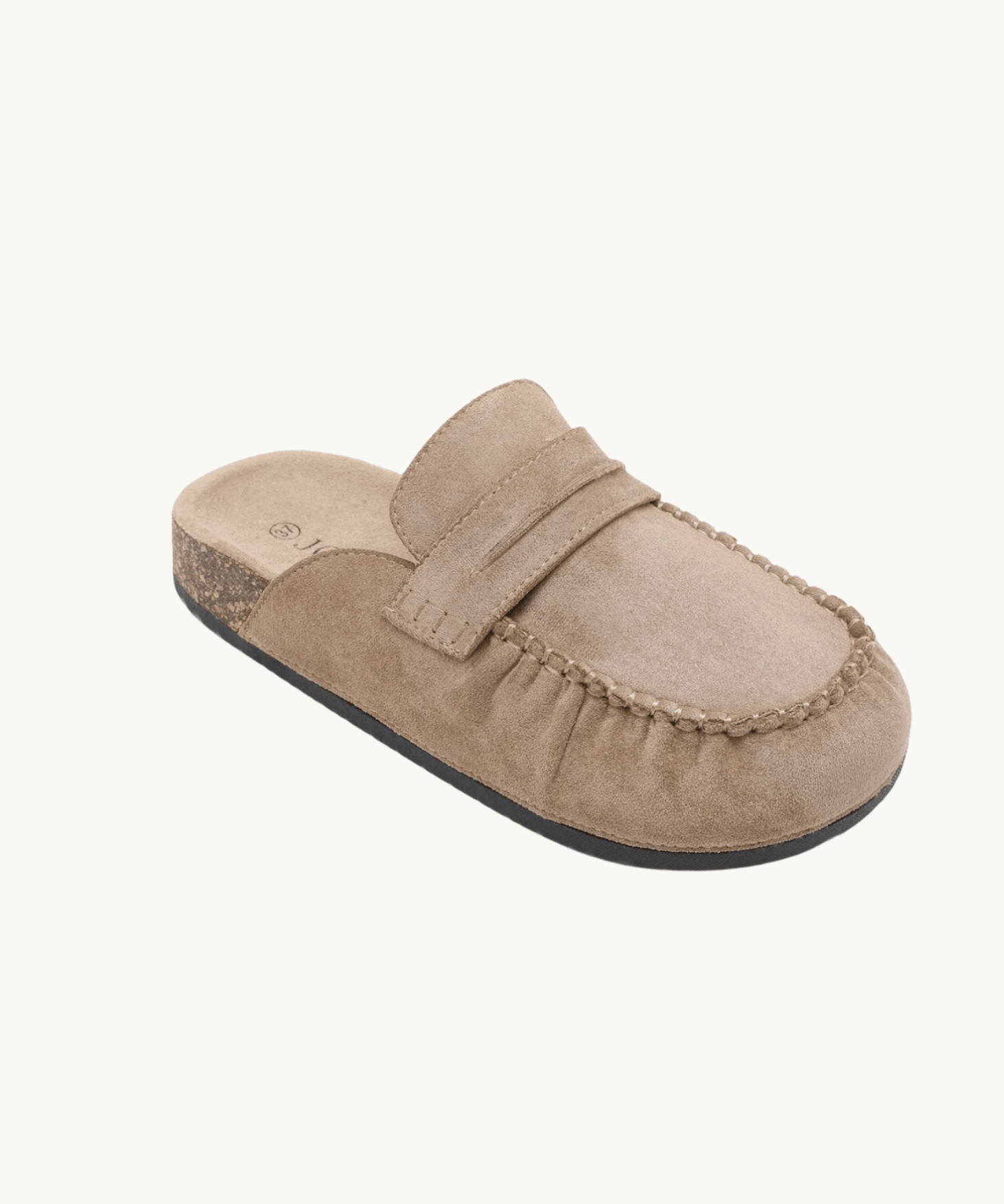 Mule Hjemmesko - Taupe - ByStenholt.dk