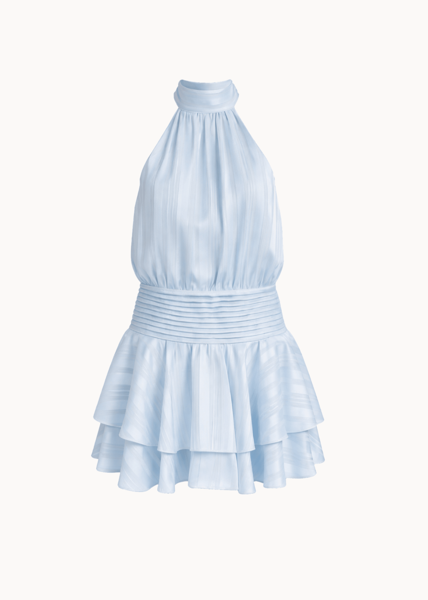 Nora Flair Mini Kjole - Lyseblå - ByStenholt.dk