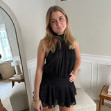 Nora Flair Mini Kjole - Sort - ByStenholt.dk