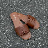 Nynne Sandaler - Camel - ByStenholt.dk