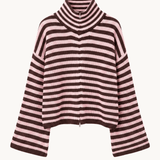 Odette Zip Cardigan - Lyserød - ByStenholt.dk