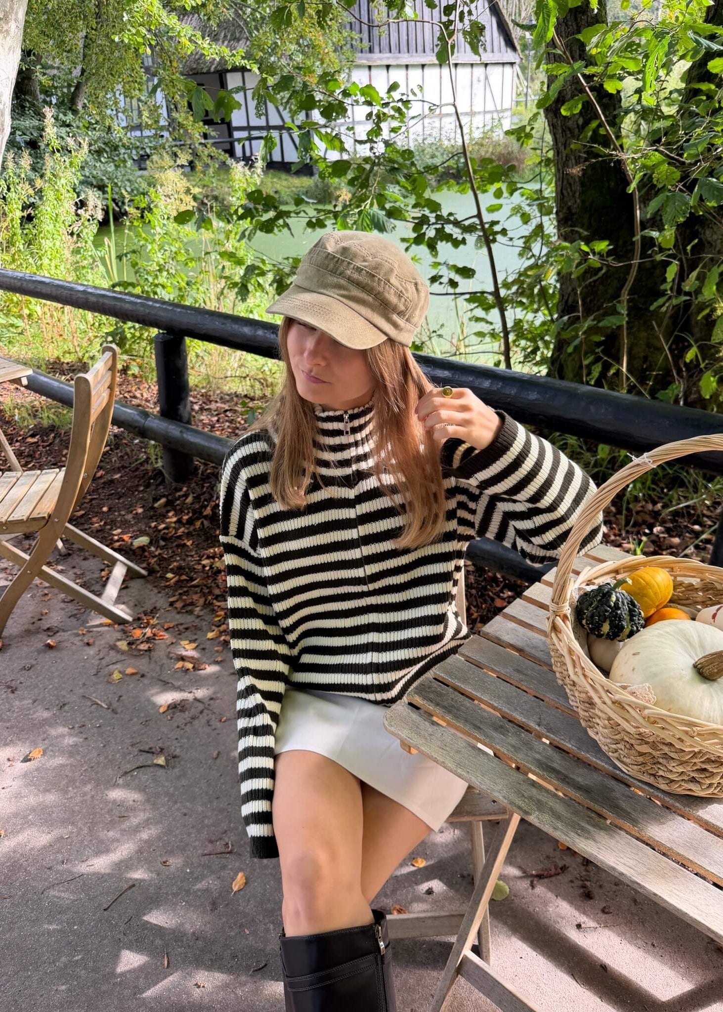 Odette Zip Cardigan - Mørkebrun - ByStenholt.dk