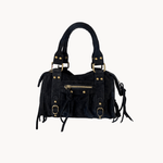 Paris Ruskind Taske - Sort - ByStenholt.dk