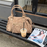Paris Ruskind Taske - Taupe - ByStenholt.dk