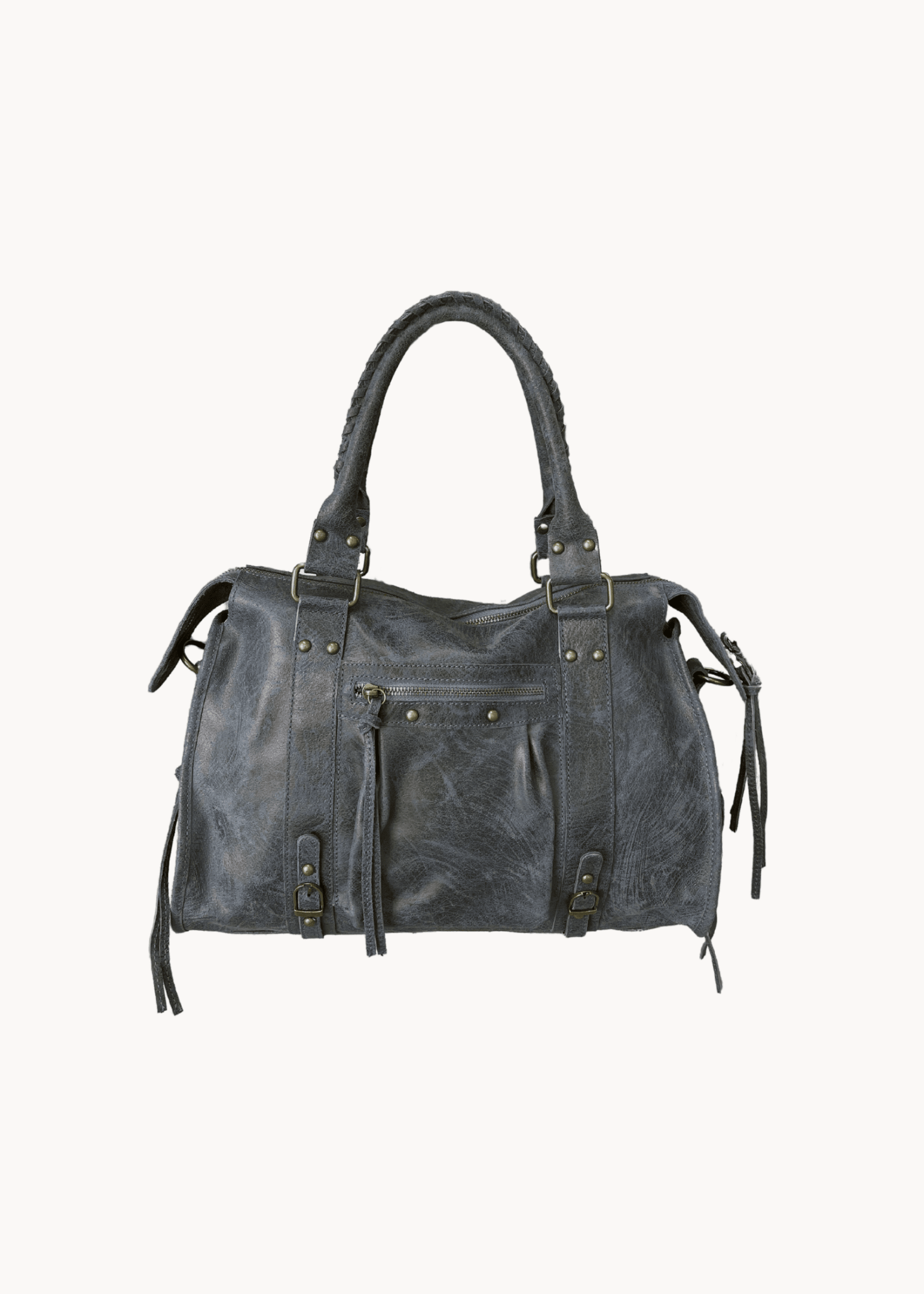 Paris Taske - Mørkegrå - ByStenholt.dk