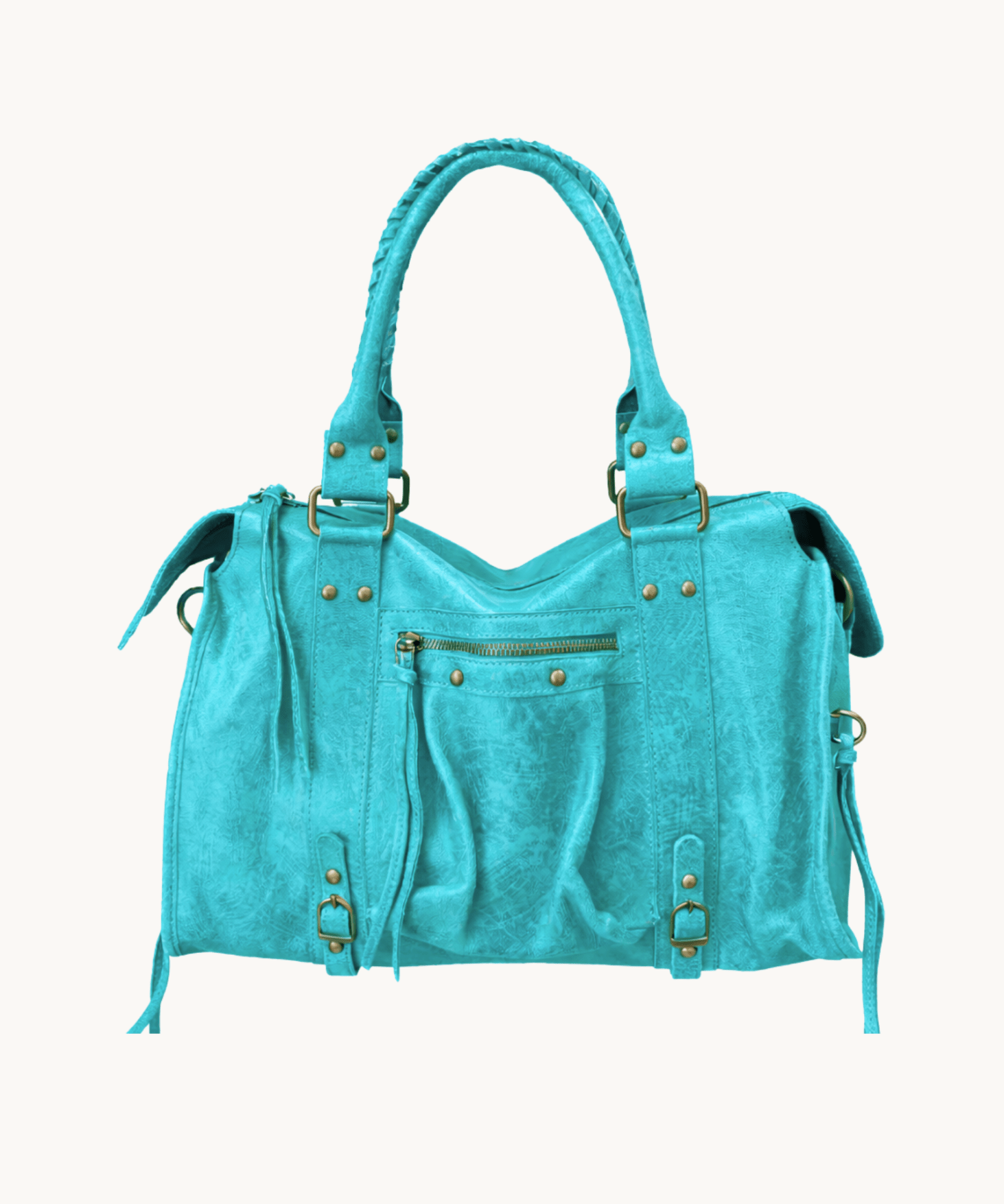 Paris Taske - Turkis - ByStenholt.dk