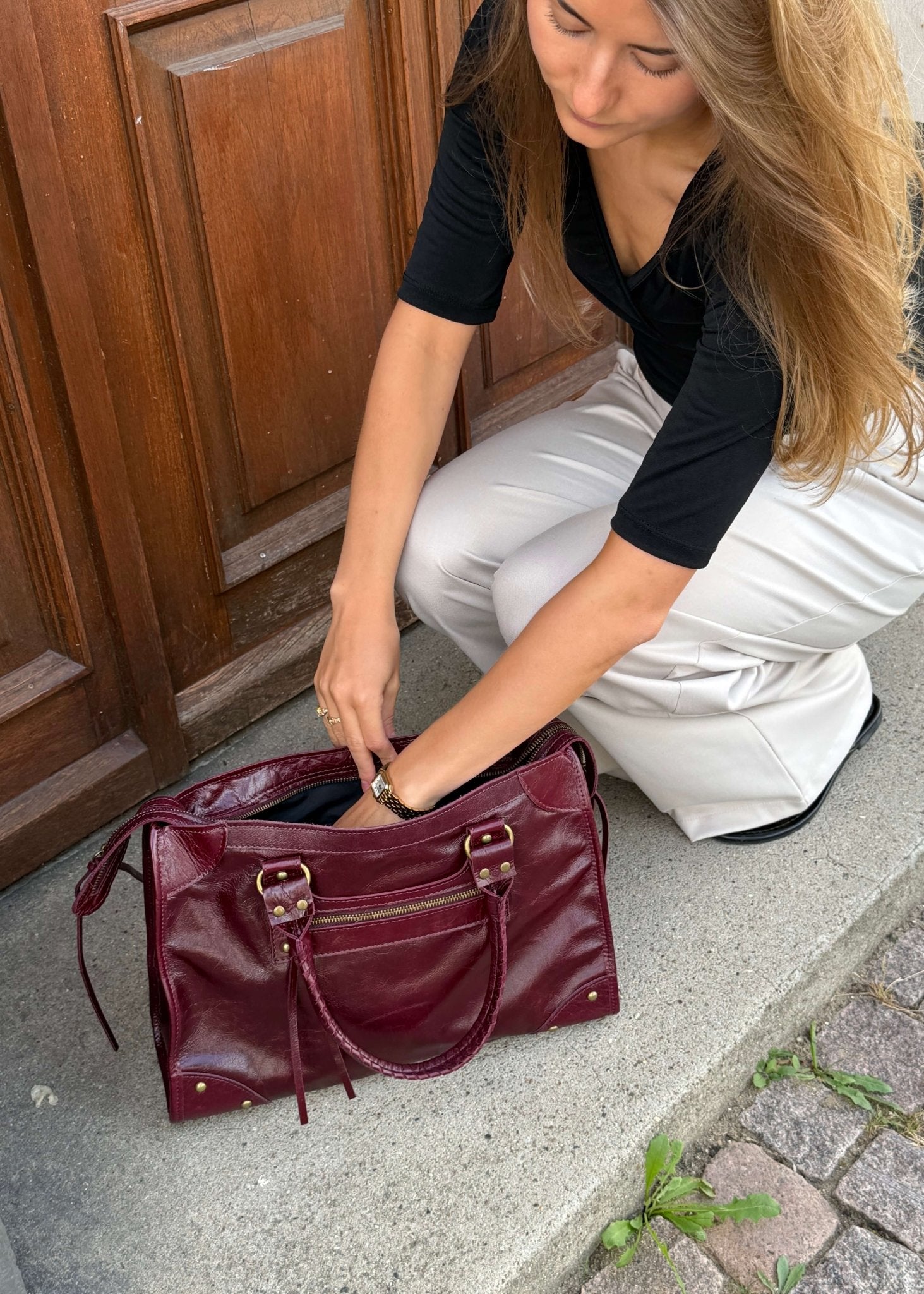 Pisa Taske - Bordeaux - ByStenholt.dk