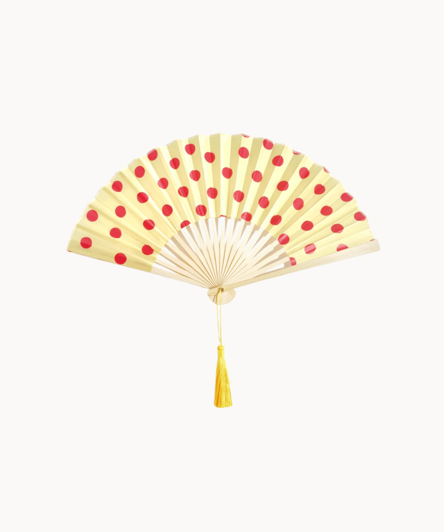 Polka Vifte - Gul - ByStenholt.dk