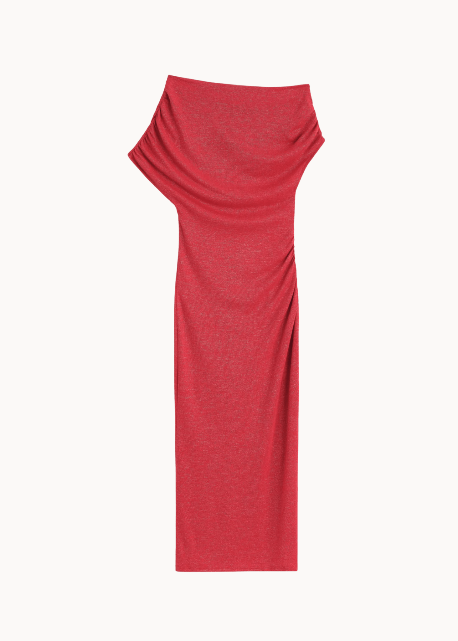Rhea Glimmer Maxi Kjole - Rød - ByStenholt.dk