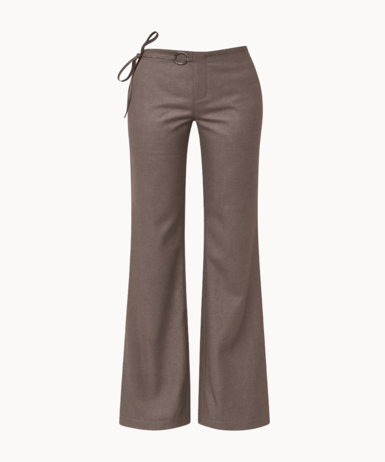 Rio Habitbukser med Metalring - Mørkebrun - ByStenholt.dk