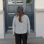 Ronja Zip Cardigan - Grå - ByStenholt.dk