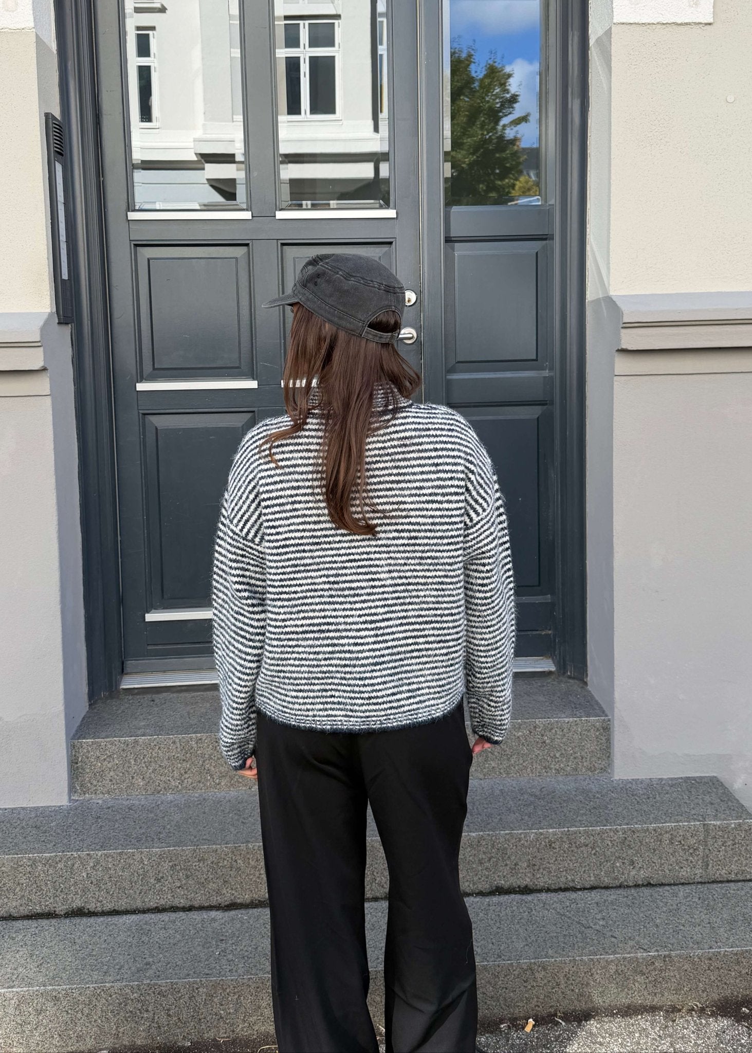 Ronja Zip Cardigan - Grå - ByStenholt.dk