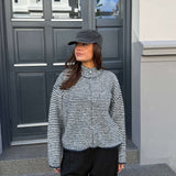 Ronja Zip Cardigan - Grå - ByStenholt.dk