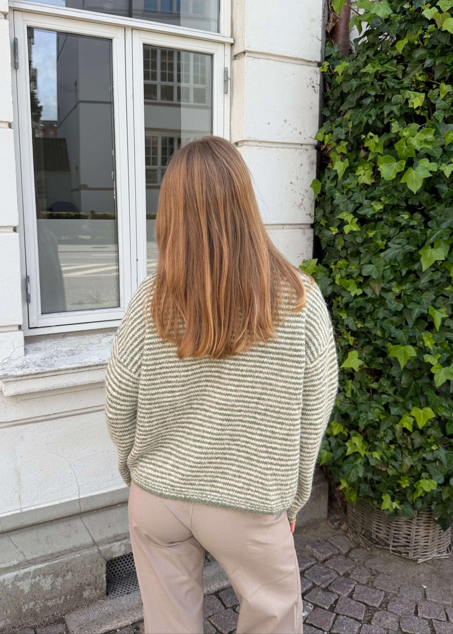 Ronja Zip Cardigan - Khaki - ByStenholt.dk