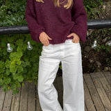 Runa Strik - Bordeaux - ByStenholt.dk