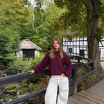 Runa Strik - Bordeaux - ByStenholt.dk
