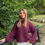 Runa Strik - Bordeaux - ByStenholt.dk