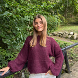 Runa Strik - Bordeaux - ByStenholt.dk